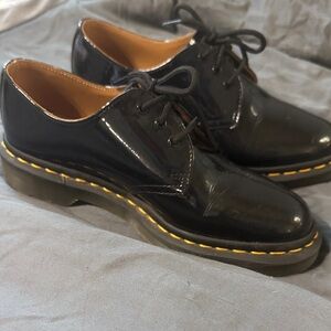 Dr. Martens Glossy Black Women’s Oxfords